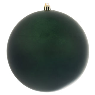 Matte Ball Ornament Midnight Green 4" (Bag of 6)