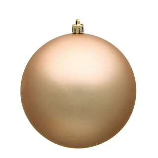 UV Cafe Latte Matte Ball Ornament 4"(Bag of 6)
