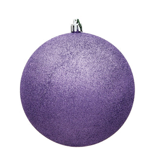 Lavender Glitter Ball 24/Bag 2.4"