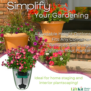 Lift Kit Planter Insert - Short Tapered Lift
