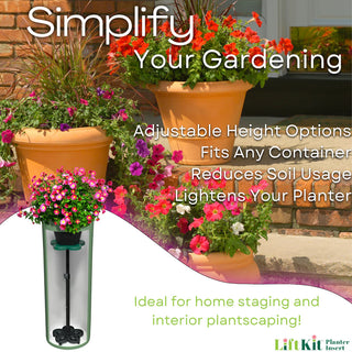 Lift Kit Planter Insert - XL Tall Column Lift