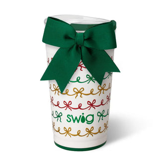 Party Cup 24oz- Christmas Bows