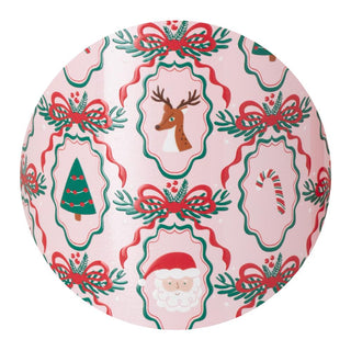 Iced Cup Coolie 22oz- Christmas Cameos