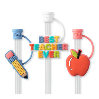 Straw Topper Set- Teacher Life