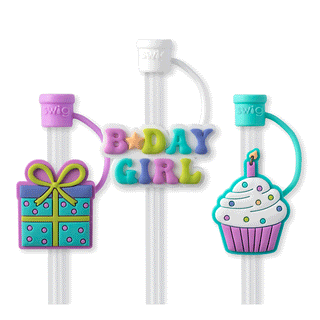Straw Topper Set- Make A Wish