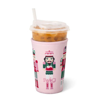 Iced Cup Coolie 22oz- Sugar Plum Soldiers