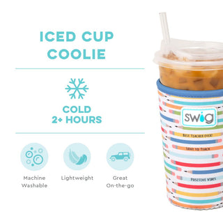 Iced Cup Coolie 22oz- Teacher Life
