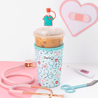 Iced Cup Coolie 22oz- Scrub Life