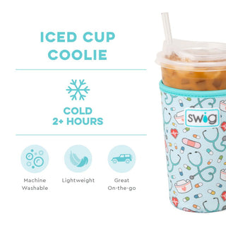Iced Cup Coolie 22oz- Scrub Life