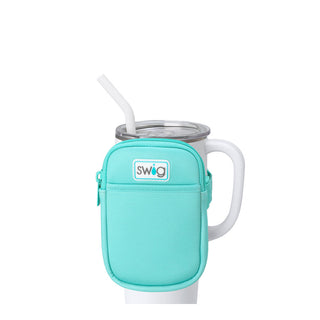 Mega Mug Pouch- Aqua Solid