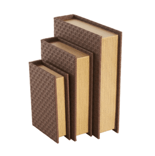 Faux Leather Book Box 12" - Large