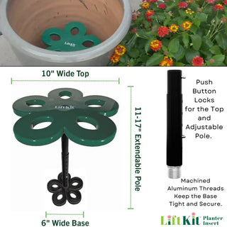 Lift Kit Planter Insert - Tall Tapered Lift