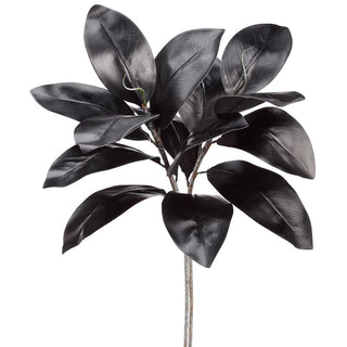 Magnolia Leaf Bundle Black 23"