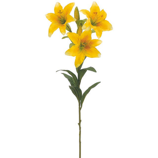 Day Lily Spray Yellow 30"