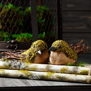 Moss Bundle White/Green 22.5"