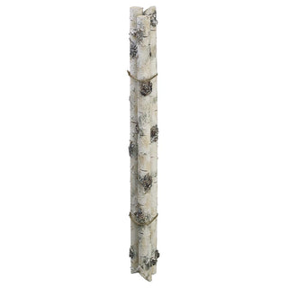 Faux Birch Stick X3 Natural 28"