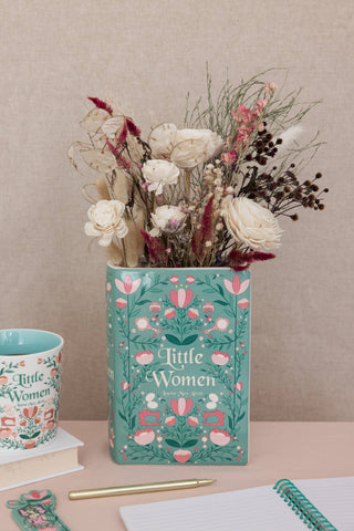 Little Women Large Book Vase