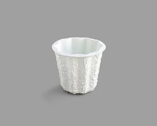 Mache Planter w/ Plaster & Foam 4.5J 5½" Dia x 5.5" H