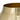 Gold Aluminum Chisel Flower Vase 11"D x 9" - Evergreen Home and Floral