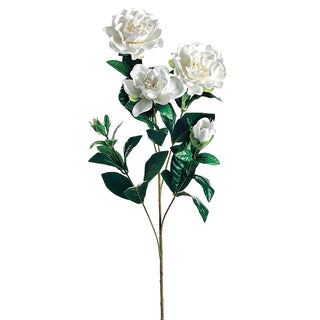 Gardenia Spray White 27"