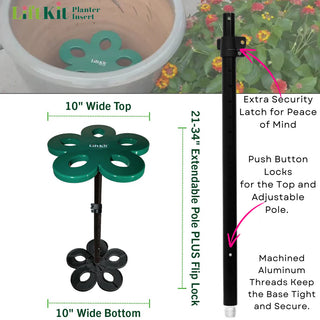 Lift Kit Planter Insert - XL Tall Column Lift