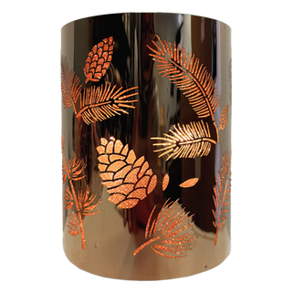 Pinecones & Holly Warmer Shade