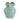 Teal Terracotta Pitcher Vase 8" x 7" x 9" - Evergreen Home and Floral